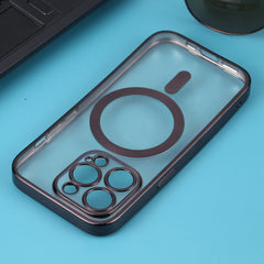 MagSafe Electroplating Straight TPU Phone Case, For iPhone 12 Pro, For iPhone 12 Pro Max