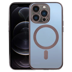 MagSafe Electroplating Straight TPU Phone Case, For iPhone 12 Pro, For iPhone 12 Pro Max