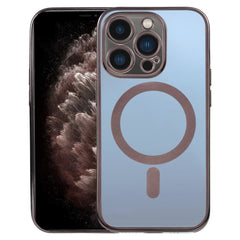 MagSafe Electroplating Straight TPU Phone Case, For iPhone 11 Pro Max