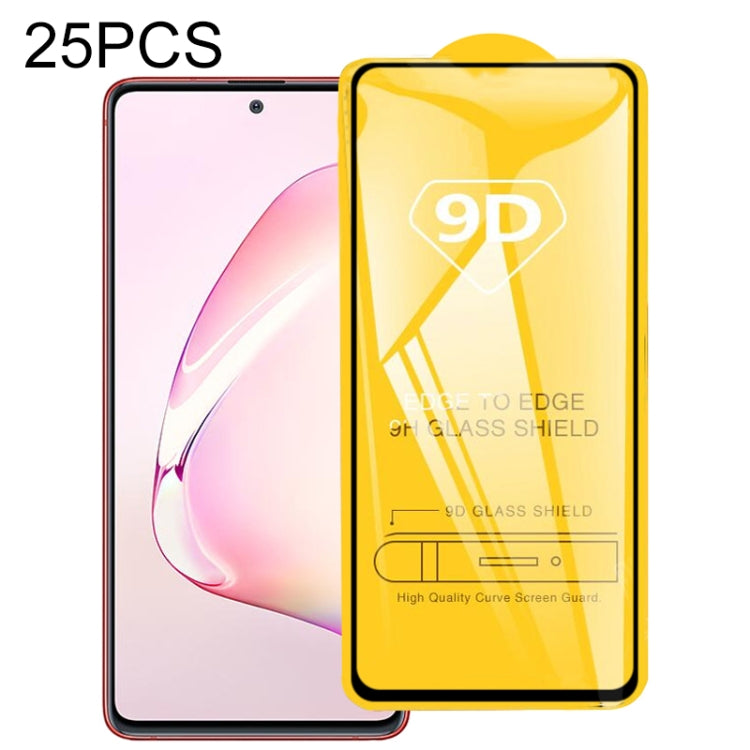 25 PCS 9D Full Glue Full Screen Tempered Glass Film, For Vivo Z6, For Galaxy Note 10 Lite 25 PCS 9D Full Glue Full Screen Tempered Glass Film, For Vivo Z6, For Galaxy Note 10 Lite