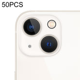 Tempered Glass Back Camera Film, For iPhone 14 / 14 Plus 50pcs, For iPhone 14 Pro / 14 Pro Max 50pcs