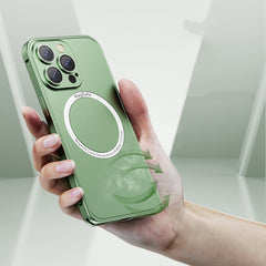 Frosted MagSafe Magnetic Phone Case with Lens Film, For iPhone 14, For iPhone 14 Pro Max