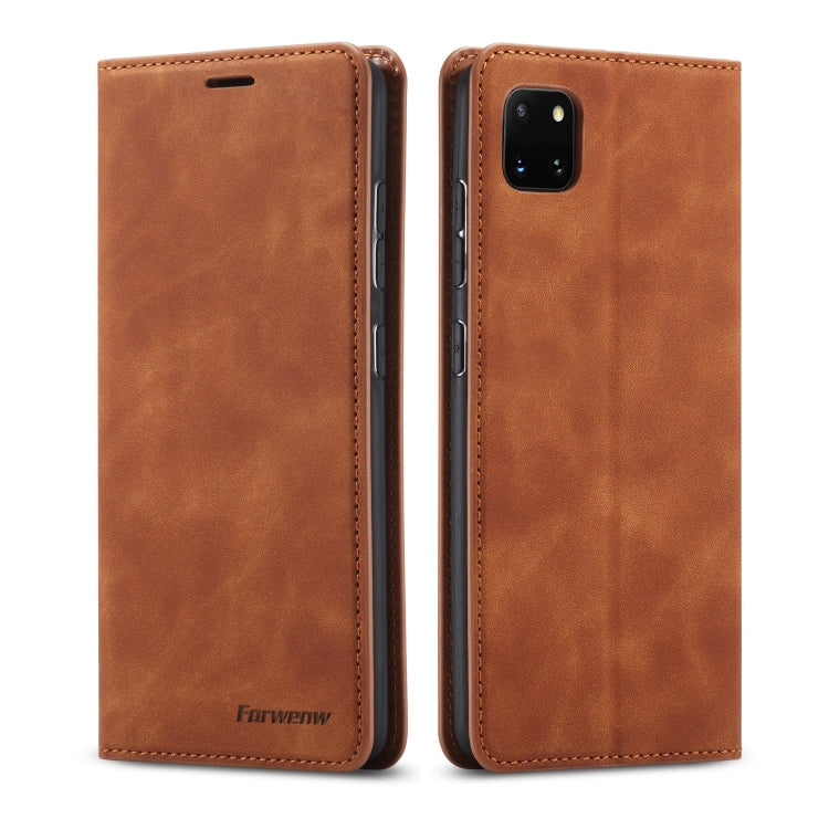Forwenw Dream Series Oil Edge Strong Magnetism Horizontal Flip Leather Case with Holder & Card Slots & Wallet & Photo Frame, For Galaxy A81 / Note 10 Lite, For Huawei P40 Lite / nova 6 SE, For Huawei P40 Pro / P40 Forwenw Dream Series Oil Edge Strong Magnetism Horizontal Flip Leather Case with Holder & Card Slots & Wallet & Photo Frame, For Galaxy A81 / Note 10 Lite, For Huawei P40 Lite / nova 6 SE, For Huawei P40 Pro / P40