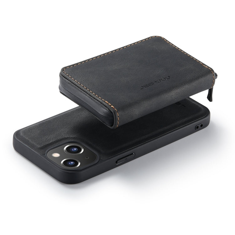 JEEHOOD Magnetic Zipper Wallet Leather Phone Case, For iPhone 14, For iPhone 14 Plus, For iPhone 14 Pro, For iPhone 14 Pro Max JEEHOOD Magnetic Zipper Wallet Leather Phone Case, For iPhone 14, For iPhone 14 Plus, For iPhone 14 Pro, For iPhone 14 Pro Max