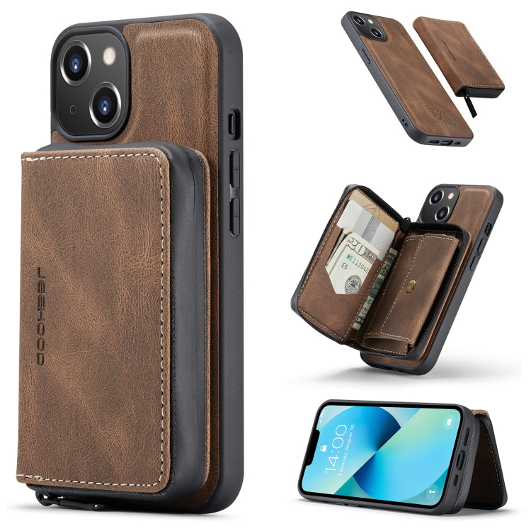 JEEHOOD Magnetic Zipper Wallet Leather Phone Case, For iPhone 14, For iPhone 14 Plus, For iPhone 14 Pro, For iPhone 14 Pro Max JEEHOOD Magnetic Zipper Wallet Leather Phone Case, For iPhone 14, For iPhone 14 Plus, For iPhone 14 Pro, For iPhone 14 Pro Max