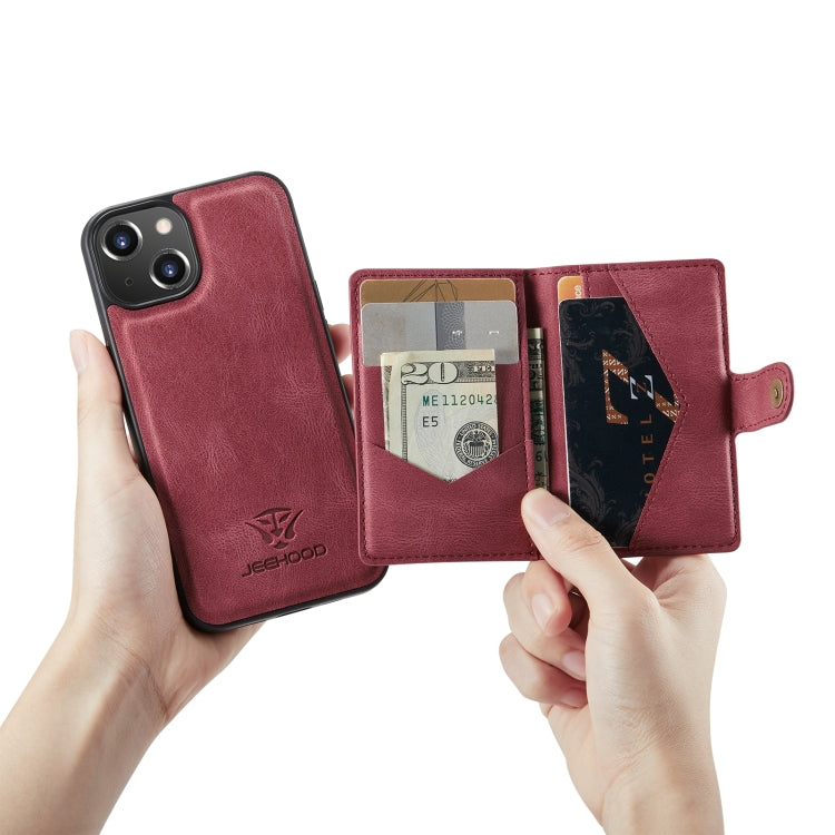 JEEHOOD Retro Magnetic Detachable Leather Phone Case, For iPhone 14, For iPhone 14 Plus, For iPhone 14 Pro, For iPhone 14 Pro Max JEEHOOD Retro Magnetic Detachable Leather Phone Case, For iPhone 14, For iPhone 14 Plus, For iPhone 14 Pro, For iPhone 14 Pro Max