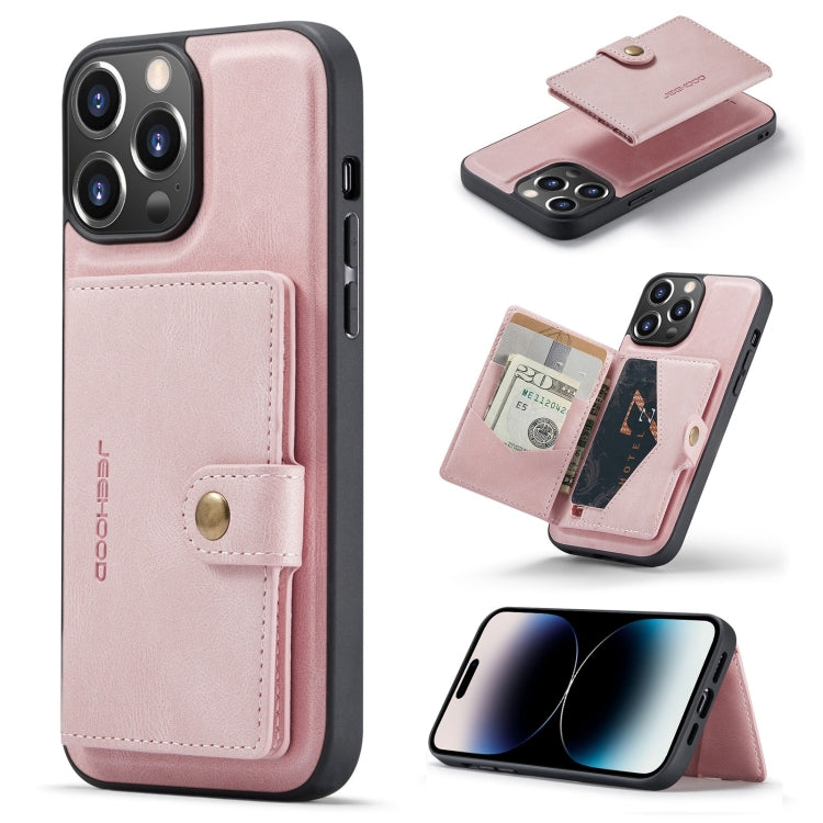 JEEHOOD Retro Magnetic Detachable Leather Phone Case, For iPhone 14, For iPhone 14 Plus, For iPhone 14 Pro, For iPhone 14 Pro Max JEEHOOD Retro Magnetic Detachable Leather Phone Case, For iPhone 14, For iPhone 14 Plus, For iPhone 14 Pro, For iPhone 14 Pro Max