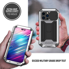 Funda R-JUST a prueba de golpes, resistente al agua y al polvo, para iPhone 14 Pro, para iPhone 14 Pro Max, para iPhone 14, para iPhone 14 Plus