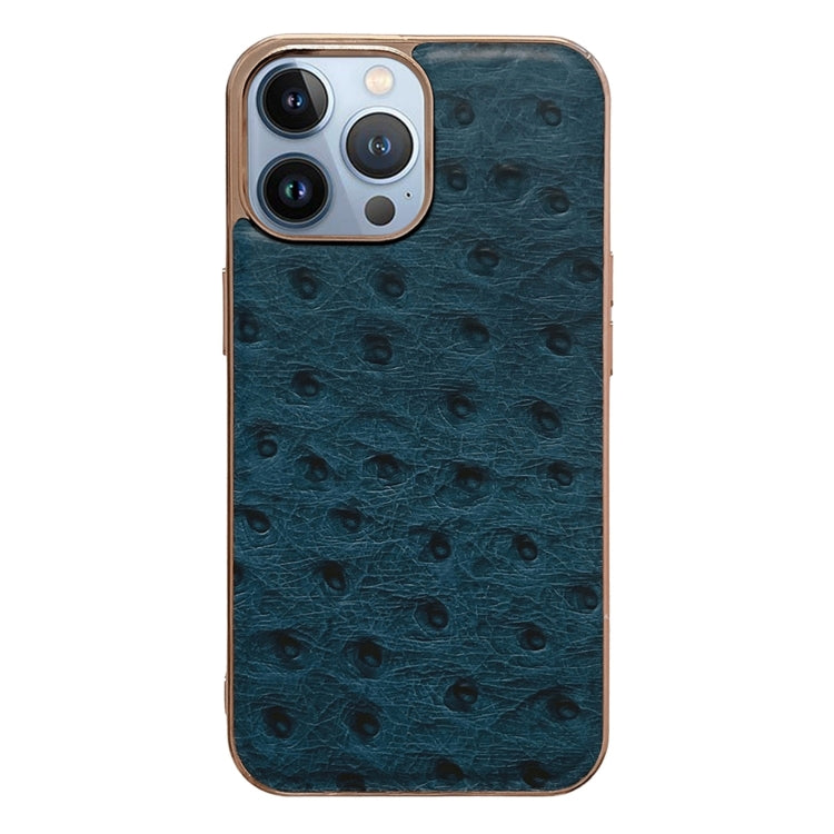 Genuine Leather Ostrich Texture Nano Case, For iPhone 13 Pro, For iPhone 13 Pro Max, For iPhone 13, For iPhone 14 Plus, For iPhone 14 Pro Max, For iPhone 14 Pro Genuine Leather Ostrich Texture Nano Case, For iPhone 13 Pro, For iPhone 13 Pro Max, For iPhone 13, For iPhone 14 Plus, For iPhone 14 Pro Max, For iPhone 14 Pro
