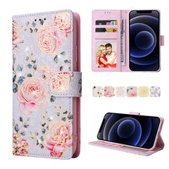 Bronzing Painting RFID Leather Case, For iPhone 12 mini, For iPhone 12 / 12 Pro, For iPhone 12 Pro Max, For iPhone 11