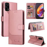 GQUTROBE Skin Feel Magnetic Leather Phone Case, For Realme X7 Pro