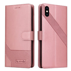 GQUTROBE Skin Feel Magnetic Leather Phone Case, For iPhone XS / X, For iPhone SE 2022 / SE 2020 / 8 / 7, For iPhone 8 Plus / 7 Plus