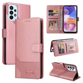 GQUTROBE Skin Feel Magnetic Leather Phone Case, For Samsung Galaxy A23, For Samsung Galaxy A02, For Samsung Galaxy A02s, For Samsung Galaxy A03s