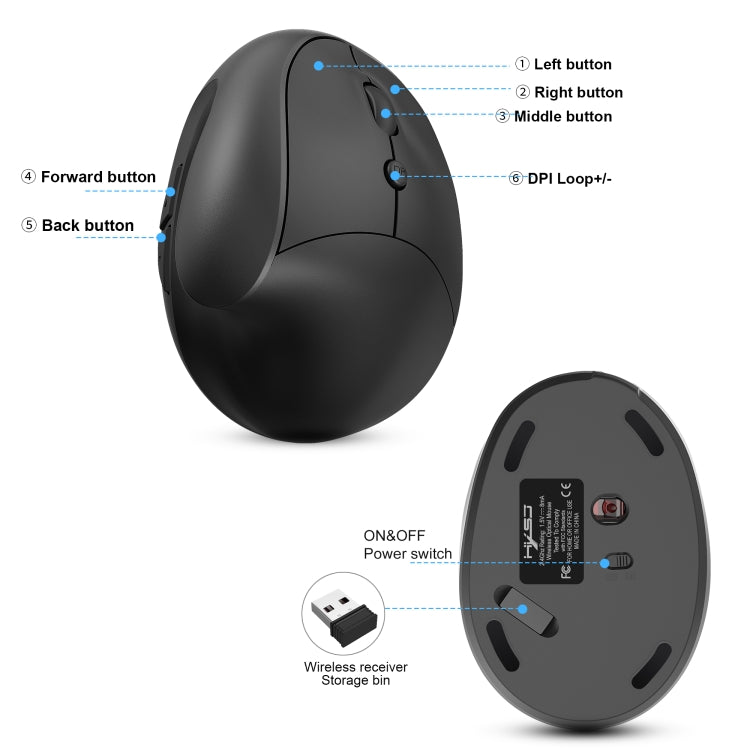 X10 2.4G Wireless Rechargeable Vertical Ergonomic Gaming Mouse, X10 Rechargeable (Black), X10 Rechargeable (Grey) X10 2.4G Wireless Rechargeable Vertical Ergonomic Gaming Mouse, X10 Rechargeable (Black), X10 Rechargeable (Grey)