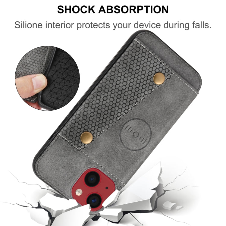 Double Buckle Card Slots PU+TPU Phone Case, For iPhone 14, For iPhone 14 Plus, For iPhone 14 Pro, For iPhone 14 Pro Max Double Buckle Card Slots PU+TPU Phone Case, For iPhone 14, For iPhone 14 Plus, For iPhone 14 Pro, For iPhone 14 Pro Max