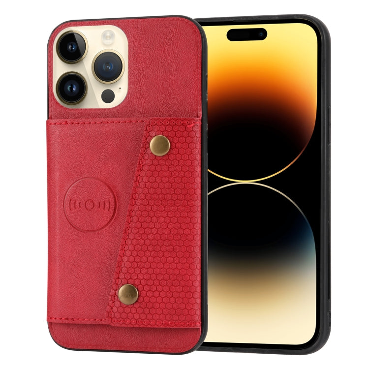 Double Buckle Card Slots PU+TPU Phone Case, For iPhone 14, For iPhone 14 Plus, For iPhone 14 Pro, For iPhone 14 Pro Max Double Buckle Card Slots PU+TPU Phone Case, For iPhone 14, For iPhone 14 Plus, For iPhone 14 Pro, For iPhone 14 Pro Max