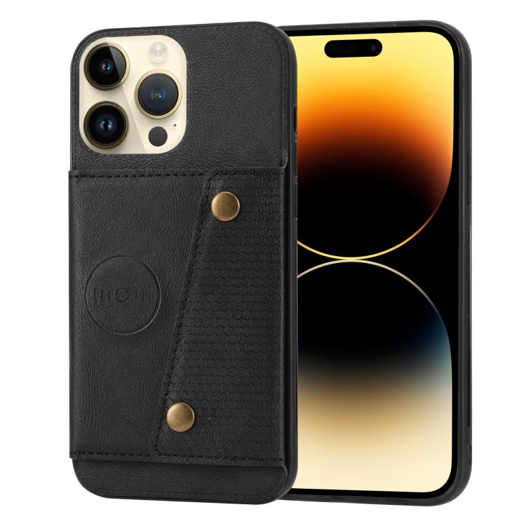 Double Buckle Card Slots PU+TPU Phone Case, For iPhone 14, For iPhone 14 Plus, For iPhone 14 Pro, For iPhone 14 Pro Max Double Buckle Card Slots PU+TPU Phone Case, For iPhone 14, For iPhone 14 Plus, For iPhone 14 Pro, For iPhone 14 Pro Max