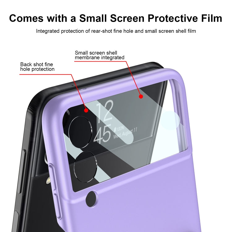 GKK Ultra-thin Full Coverage Phone Flip Case with Wristband, For Samsung Galaxy Z Flip4 GKK Ultra-thin Full Coverage Phone Flip Case with Wristband, For Samsung Galaxy Z Flip4