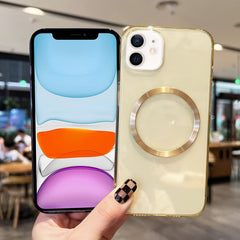 CD Texture MagSafe TPU Phone Case, For iPhone 11, For iPhone 11 Pro, For iPhone 11 Pro Max
