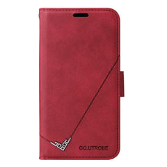 GQUTROBE Right Angle Leather Phone Case, For iPhone 11 Pro, For iPhone 11 Pro Max, For iPhone X / XS, For iPhone XR