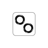 TOTUDESIGN AB-061 Golden Shield Series Metal Frame Camera Lens Film, For iPhone 14/14 Plus