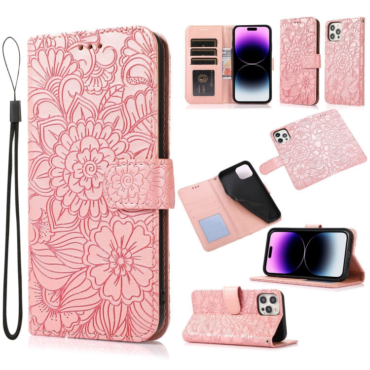 Skin Feel Embossed Sunflower Horizontal Leather Case, For iPhone 14, For iPhone 14 Plus, For iPhone 14 Pro, For iPhone 14 Pro Max Skin Feel Embossed Sunflower Horizontal Leather Case, For iPhone 14, For iPhone 14 Plus, For iPhone 14 Pro, For iPhone 14 Pro Max