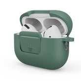 Earphone Silicone PC Protective Case with Switch Button and Buckle, For AirPods Pro 2