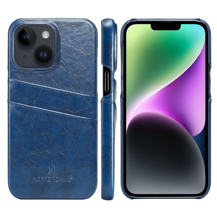 Fierre Shann Retro Oil Wax Texture PU Leather Case with Card Slots, For iPhone 14, For iPhone 14 Plus, For iPhone 14 Pro, For iPhone 14 Pro Max Fierre Shann Retro Oil Wax Texture PU Leather Case with Card Slots, For iPhone 14, For iPhone 14 Plus, For iPhone 14 Pro, For iPhone 14 Pro Max