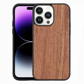 TPU + Solid Wood Phone Case, For iPhone 14 Pro Max, For iPhone 14 Pro, For iPhone 14, For iPhone 14 Plus