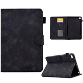 Embossed Smile Flip Tablet Leather Smart Case