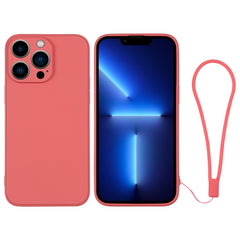 Silicone Phone Case with Wrist Strap, For iPhone 13 Pro