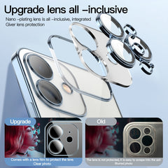 Dustproof Glass Lens Protection Electroplating Phone Case, For iPhone 11, For iPhone 11 Pro Max