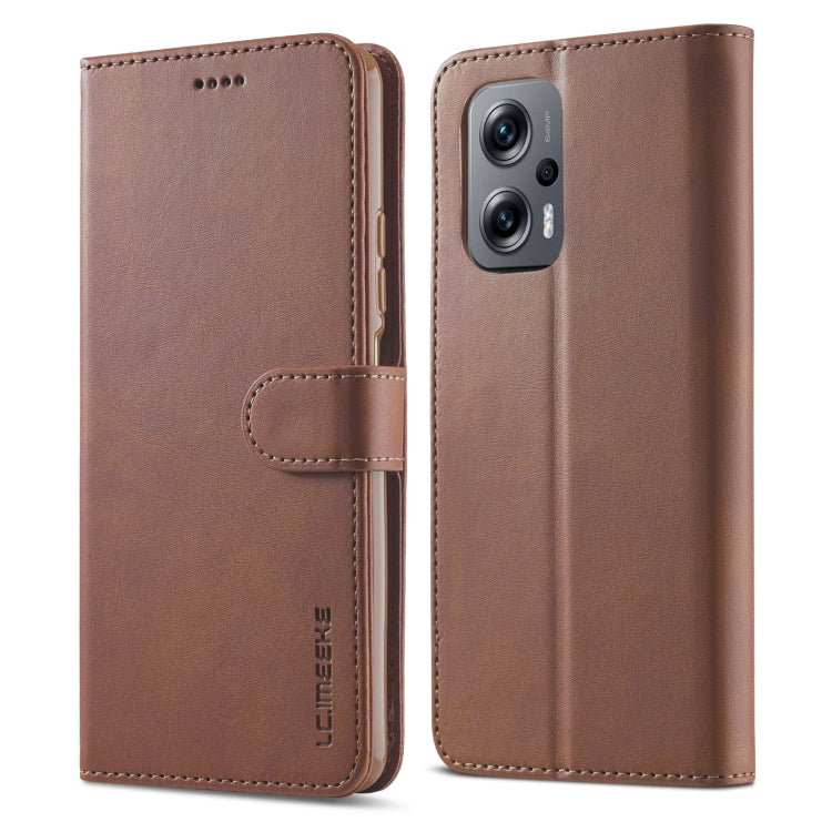 LC.IMEEKE Calf Texture Leather Phone Case, For Xiaomi Redmi 10 5G, For Xiaomi Poco M5, For Xiaomi Poco M4 5G, For Xiaomi Redmi Note 11E 5G LC.IMEEKE Calf Texture Leather Phone Case, For Xiaomi Redmi 10 5G, For Xiaomi Poco M5, For Xiaomi Poco M4 5G, For Xiaomi Redmi Note 11E 5G