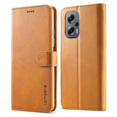 LC.IMEEKE Calf Texture Leather Phone Case, For Xiaomi Redmi 10 Prime+5G, For Xiaomi Redmi 11 Prime 5G