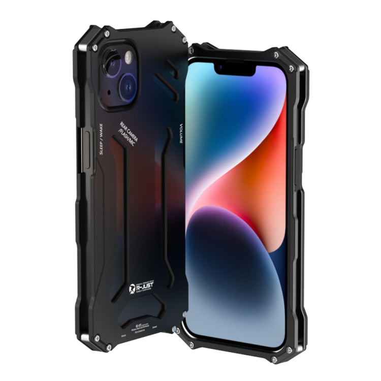 R-JUST RJ17 Stoßfeste Panzermetall-Telefonhülle, Für iPhone 14, Für iPhone 14 Plus, Für iPhone 14 Pro, Für iPhone 14 Pro Max R-JUST RJ17 Stoßfeste Panzermetall-Telefonhülle, Für iPhone 14, Für iPhone 14 Plus, Für iPhone 14 Pro, Für iPhone 14 Pro Max