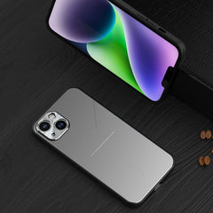R-JUST RJ52 3-Line Style Metall TPU Stoßfeste Telefonhülle, Für iPhone 14, Für iPhone 14 Plus, Für iPhone 14 Pro, Für iPhone 14 Pro Max