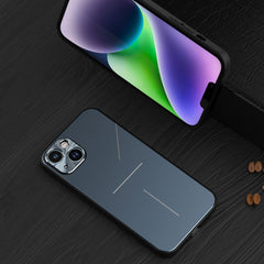 R-JUST RJ52 3-Line Style Metal TPU Shockproof Phone Case