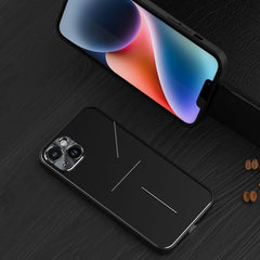 R-JUST RJ52 3-Line Style Metal TPU Shockproof Phone Case