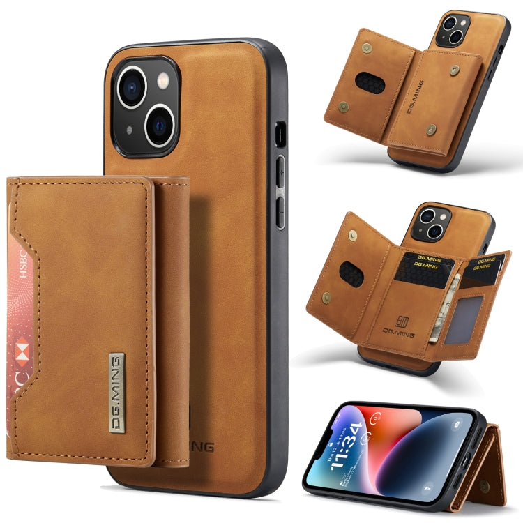 DG.MING M2 Series 3-Fold Card Bag Magnetic Leather Case, For iPhone 14, For iPhone 14 Plus, For iPhone 14 Pro, For iPhone 14 Pro Max DG.MING M2 Series 3-Fold Card Bag Magnetic Leather Case, For iPhone 14, For iPhone 14 Plus, For iPhone 14 Pro, For iPhone 14 Pro Max