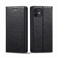LC.IMEEKE RFID Anti-theft Leather Phone Case, For iPhone 12 mini, For iPhone 11, For iPhone 11 Pro, For iPhone 11 Pro Max