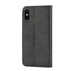 Cubic Grid Calf Texture Magnetic Closure Leather Phone Case, For iPhone XS Max, For iPhone SE 2022 / SE 2020 / 7 / 8, For iPhone 7 Plus / 8 Plus