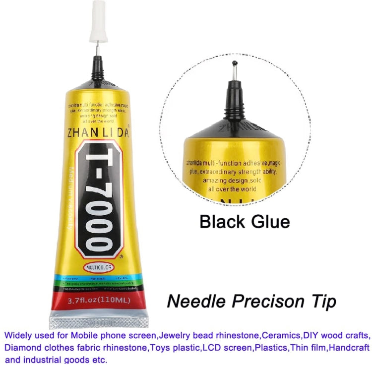 T7000 LCD Screen Black Glue Multifunction Universal DIY Adhesive Glue, 15mL T7000, 50mL T7000, 110mL T7000 T7000 LCD Screen Black Glue Multifunction Universal DIY Adhesive Glue, 15mL T7000, 50mL T7000, 110mL T7000