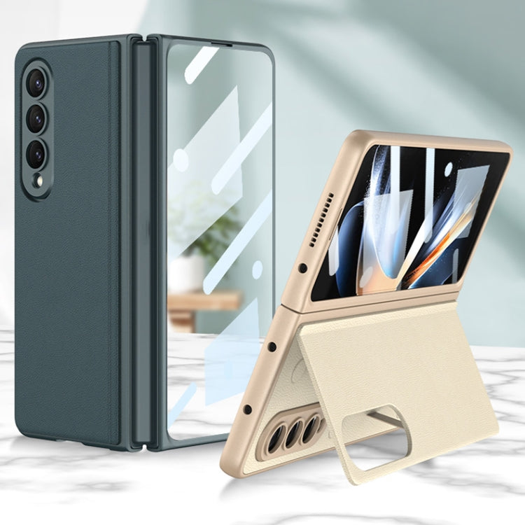 GKK Integrated Ultra-thin Folding Leather Phone Case with Stand, For Samsung Galaxy Z Fold4 GKK Integrated Ultra-thin Folding Leather Phone Case with Stand, For Samsung Galaxy Z Fold4