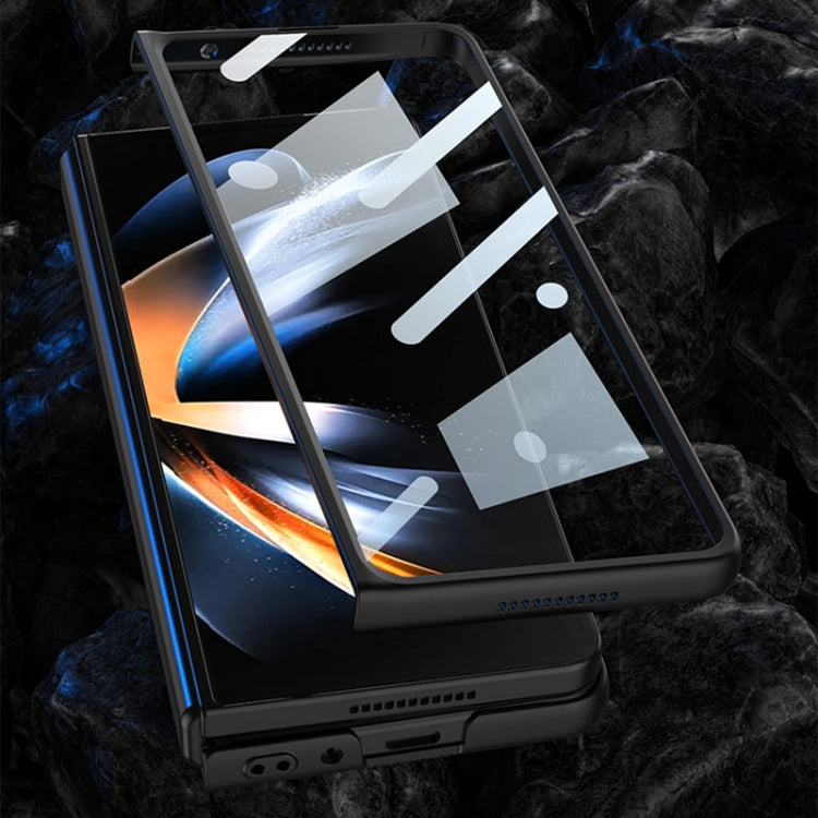 GKK Integrated Ultra-thin Folding Leather Phone Case with Stand, For Samsung Galaxy Z Fold4 GKK Integrated Ultra-thin Folding Leather Phone Case with Stand, For Samsung Galaxy Z Fold4