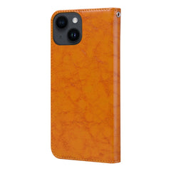 Oil Wax Texture Leather Phone Case