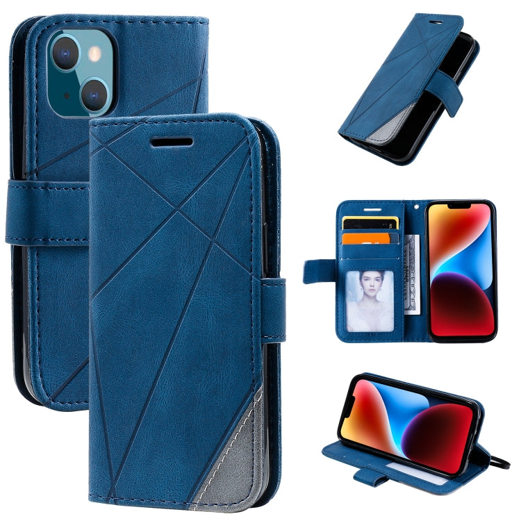 Skin Feel Splicing Leather Phone Case, For iPhone 14 Pro Max, For iPhone 14 Pro, For iPhone 14, For iPhone 14 Plus Skin Feel Splicing Leather Phone Case, For iPhone 14 Pro Max, For iPhone 14 Pro, For iPhone 14, For iPhone 14 Plus