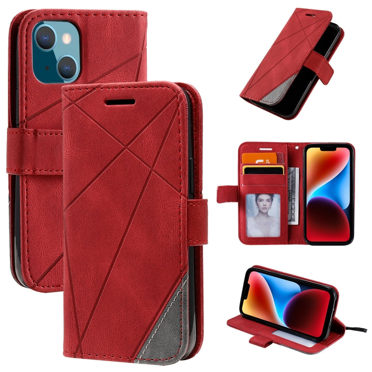 Skin Feel Splicing Leather Phone Case, For iPhone 14 Pro Max, For iPhone 14 Pro, For iPhone 14, For iPhone 14 Plus Skin Feel Splicing Leather Phone Case, For iPhone 14 Pro Max, For iPhone 14 Pro, For iPhone 14, For iPhone 14 Plus