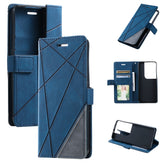 Skin Feel Splicing Leather Phone Case, For OPPO Reno8 Pro+, For OPPO Reno8 Pro, For OPPO Reno8, For Samsung Galaxy Xcover5