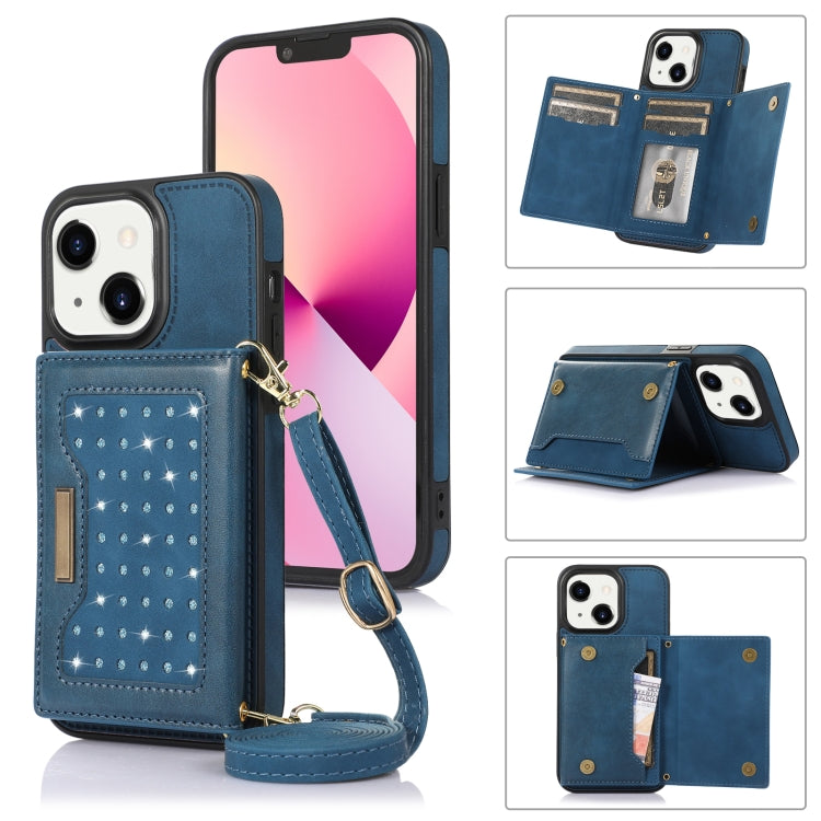 Three-fold RFID Leather Phone Case with Lanyard, For iPhone 13 Pro Max, For iPhone 14, For iPhone 14 Plus, For iPhone 14 Pro Three-fold RFID Leather Phone Case with Lanyard, For iPhone 13 Pro Max, For iPhone 14, For iPhone 14 Plus, For iPhone 14 Pro