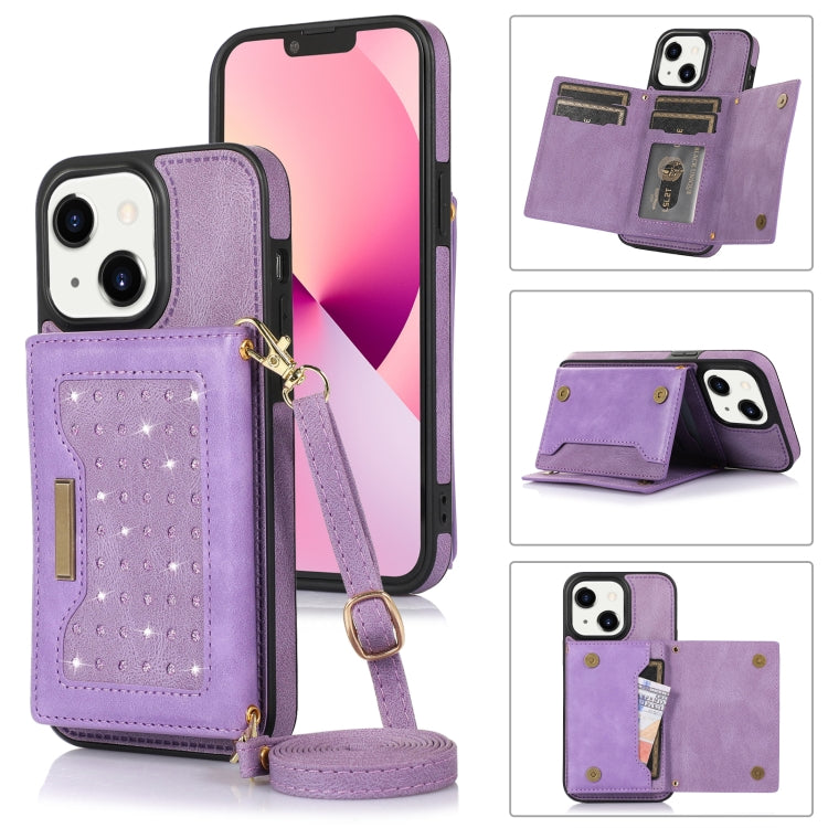 Three-fold RFID Leather Phone Case with Lanyard, For iPhone 13 Pro Max, For iPhone 14, For iPhone 14 Plus, For iPhone 14 Pro Three-fold RFID Leather Phone Case with Lanyard, For iPhone 13 Pro Max, For iPhone 14, For iPhone 14 Plus, For iPhone 14 Pro